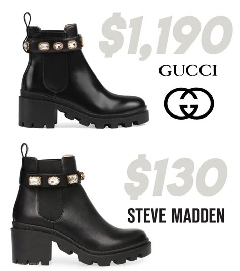 gucci dupe steve madden|steve madden versace dupes.